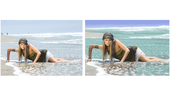 Photo Retouch Beach